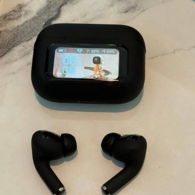 Picture of A9 Pro / E9 Pro AirPods Transparent TPU Case | Clear Protective Cover - White