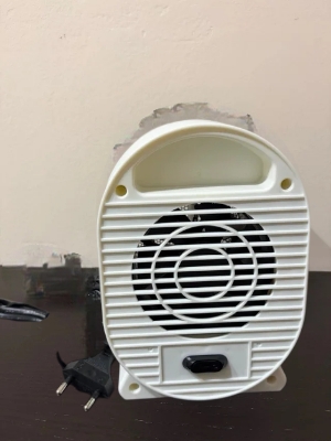 Picture of Portable 400W Mini Electric Heater | Safe Desktop Room Heater for Bedroom - Multicolor