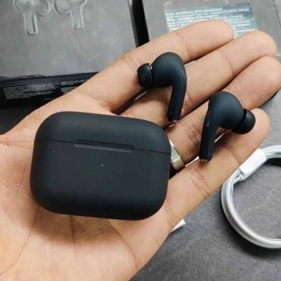 Picture of Original AirPods Pro 2nd Generation with Active Noise Cancellation | Wireless Bluetooth Earbuds | Touch Control | Spatial Audio | MagSafe Charging Case - Black