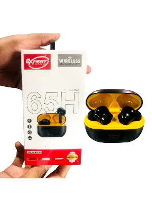 Picture of EXPERT Wireless Stereo Earbuds | 65H Play Time | ENC Noise Reduction | Buds T200 Lite - Black