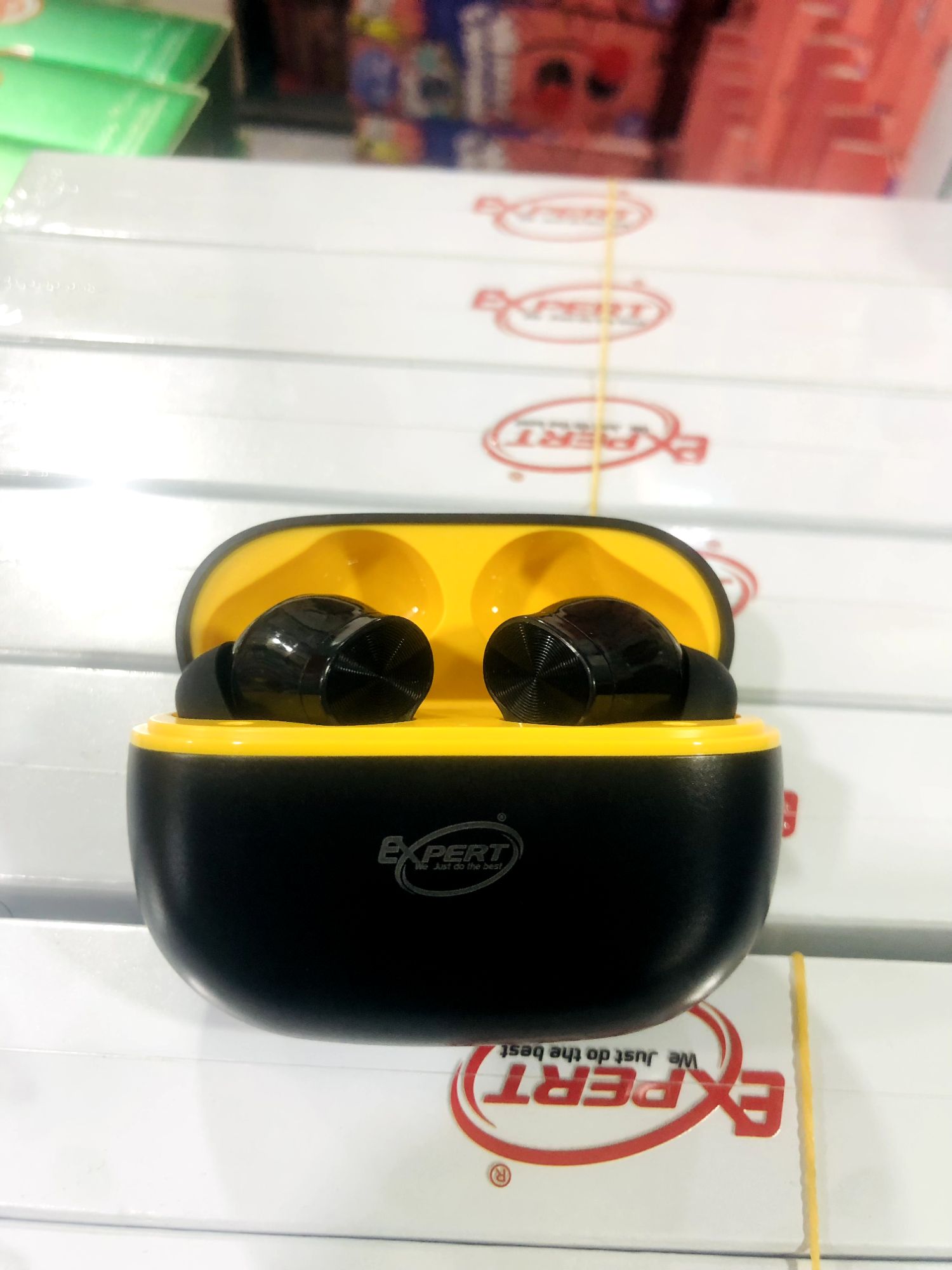 Picture of EXPERT Wireless Stereo Earbuds | 65H Play Time | ENC Noise Reduction | Buds T200 Lite - Black