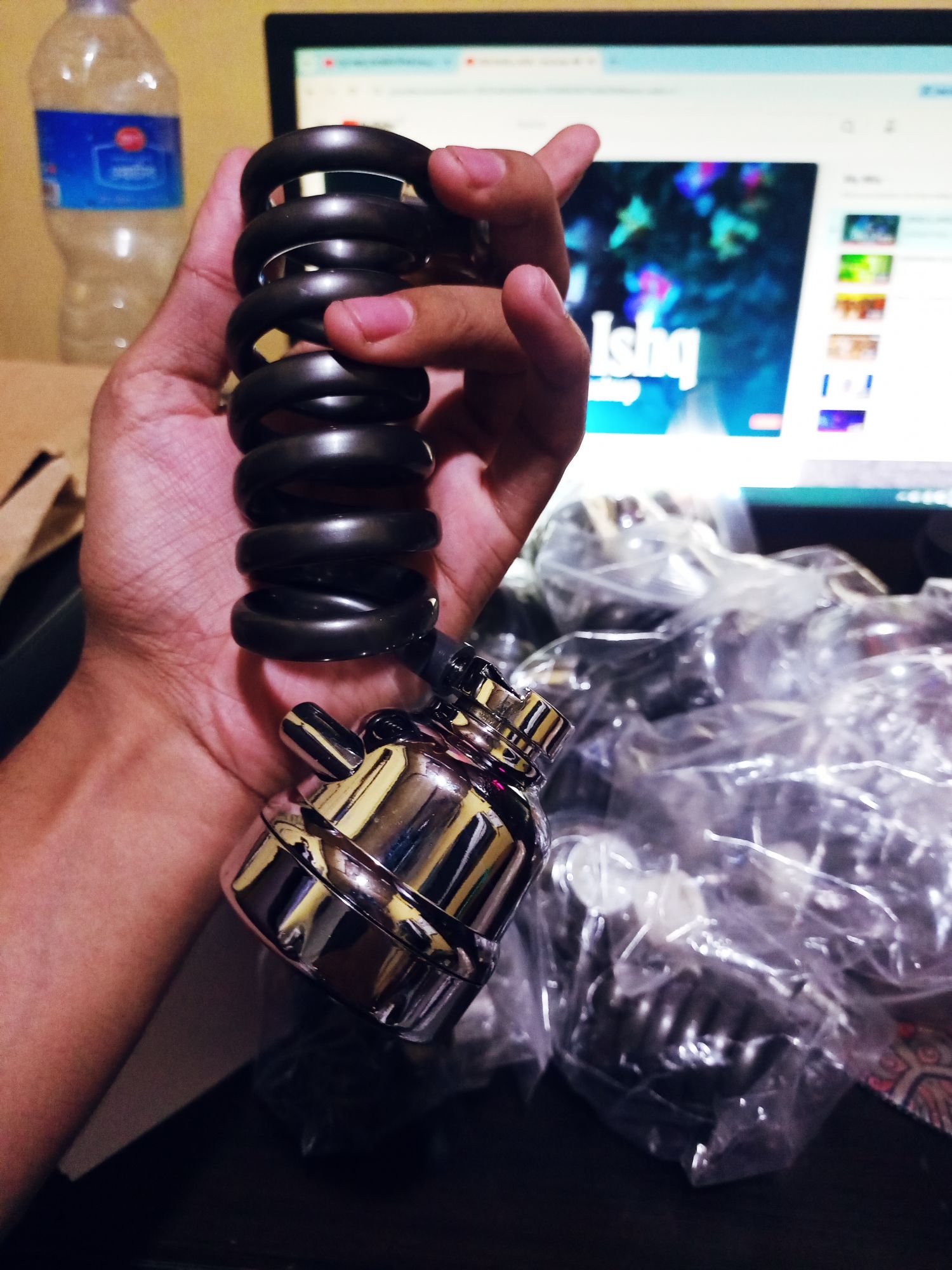 Picture of Flexible Faucet Extension with 3 Spray Modes – Kitchen Sink Water Saver - Silver