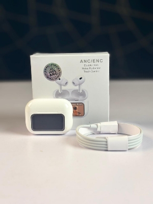 Picture of E9 Pro AirPods | App Support | ANC & ENC Noise Cancellation | Wireless Earbuds – White / Black