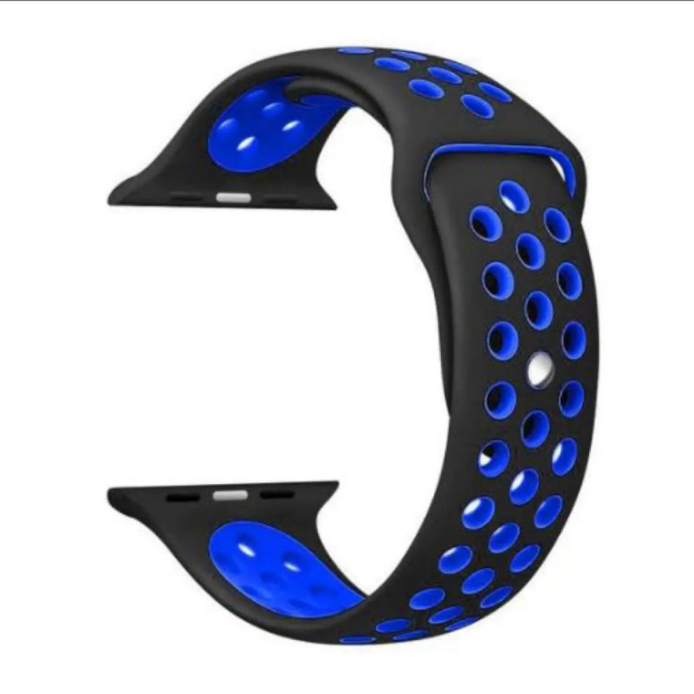 Picture of Ocean Silicone Smartwatch Strap | 3-Color Pack | Durable & Comfortable Replacement Band for Smart Watches