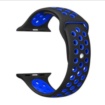 Picture of Ocean Silicone Smartwatch Strap | 3-Color Pack | Durable & Comfortable Replacement Band for Smart Watches