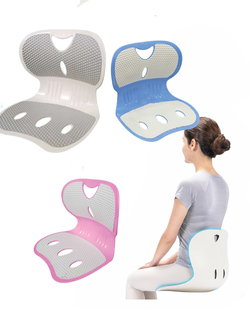 Picture of Waist & Back Support Chair | Ergonomic Office & Home Seat for Men & Women | Portable Spine Pain Relief Chair