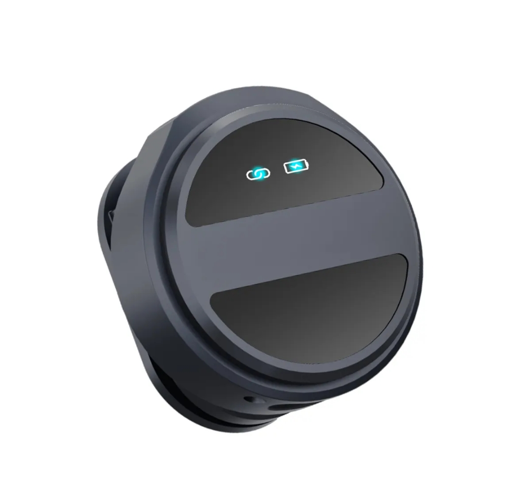 Picture of SX21 Type-C Wireless Microphone | HD Sound with Dual Lavalier Microphones | Plug & Play for Android & iPhone - Black