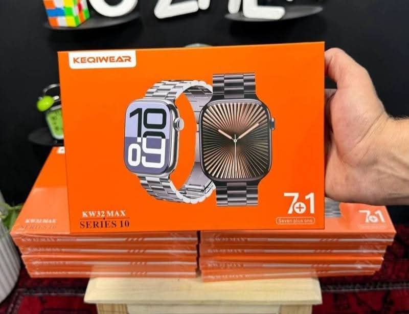 Picture of KW32 Max Smartwatch | 7-in-1 Premium Carve Display | Fitness & Health Tracker | Bluetooth Calling & Android/iOS Compatible