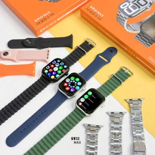 Picture of KW32 Max Smartwatch | 7-in-1 Premium Carve Display | Fitness & Health Tracker | Bluetooth Calling & Android/iOS Compatible