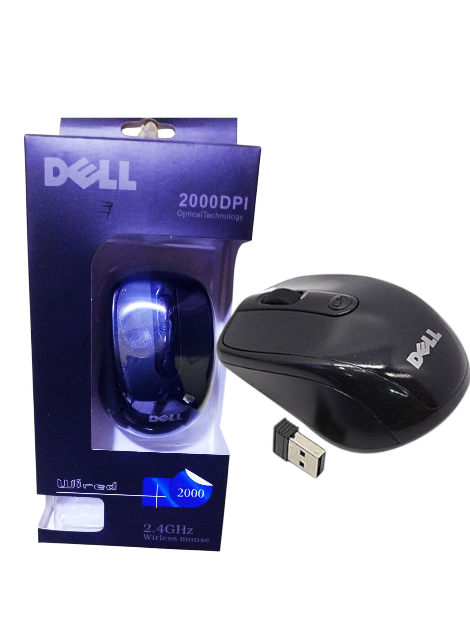 Picture of H P 2.4G Optical Wireless Mouse for PC & Laptop – High Precision, Plug & Play, Ergonomic Design