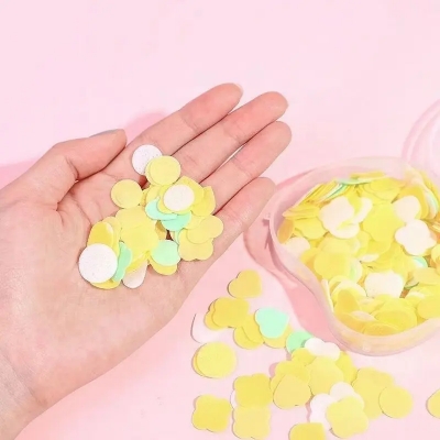 Picture of Hand Soap Sheet – Clear Disposable Paper Soap Sheets | Portable Individuation Travel Soap for Hand Wash & Hygiene - Multi Colour