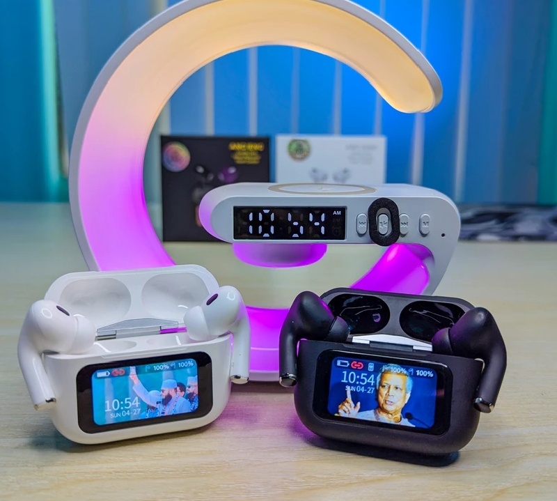 Picture of E9 Pro AirPods | App Control | High Quality Wireless Earbuds | ANC & ENC Noise Cancellation Support