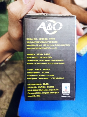 Picture of AQ-556 RGB Flashlight Wireless Bluetooth Speaker | FM Radio | Stable Performance | Bluetooth 5.0 Portable Speaker - Multicolor