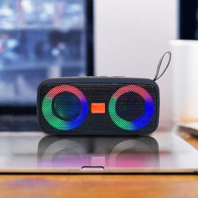 Picture of Wireless Rgb Lighting Bluetooth Speaker NB-051 Model - Aqua