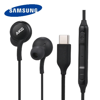 Picture of Samsung AKG Type C Headphone Black - Black