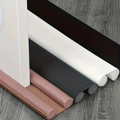 Picture of Multifunction Door Bottom Seal Strip | Under Door Sweep Weather Stripping | EVA Foam Dust Stopper & Soundproofing - Multicolor