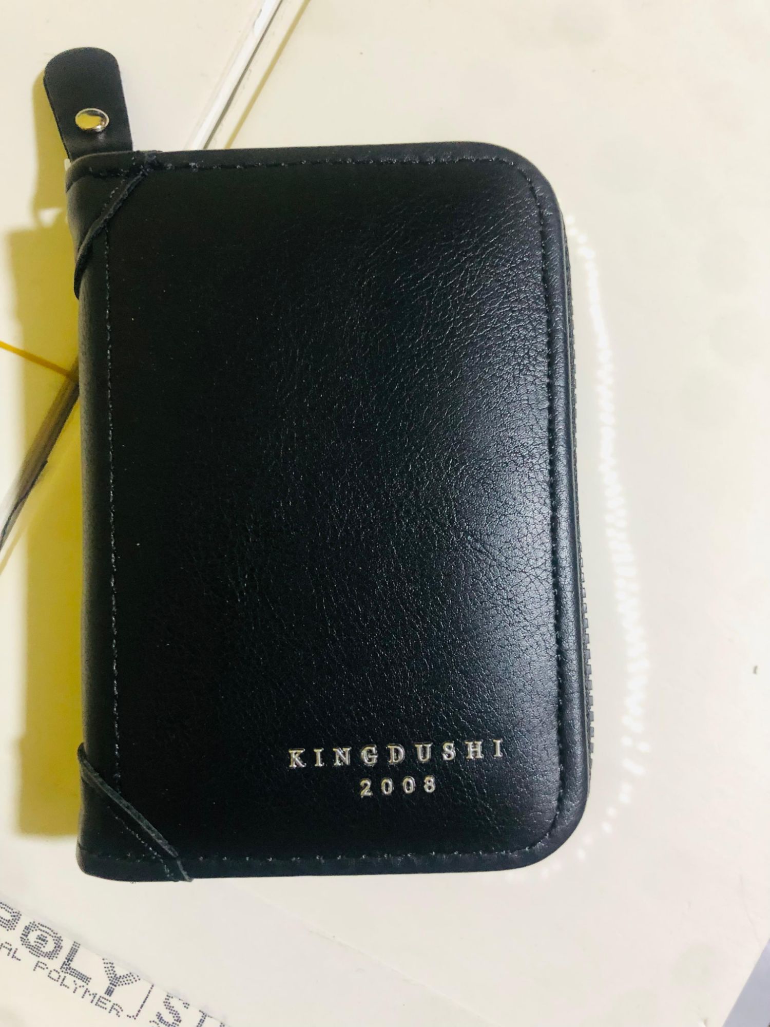 Picture of Leather Premium Wallet for Men & Women | Credit Card Holder & Passport Bag | RFID Blocking Zipper Coin & Multi-Card Wallet