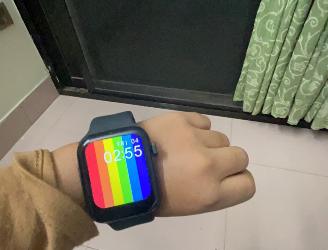 Picture of K10 Smartwatch with SIM & Memory Support | 100% Authentic | Long Battery Backup | Fitness & Health Tracker - Black