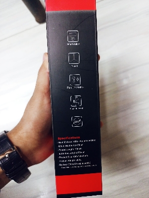 Picture of Q08 Aluminum material wireless remote Flexible Selfie Stick Hand Held Video Gimbal Stabilizer - Black