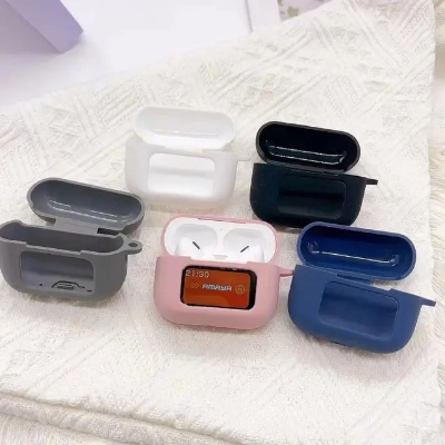Picture of A9 Pro AirPods Silicone Case | High-Quality Protective Cover | Shockproof & Dustproof Earbud Case