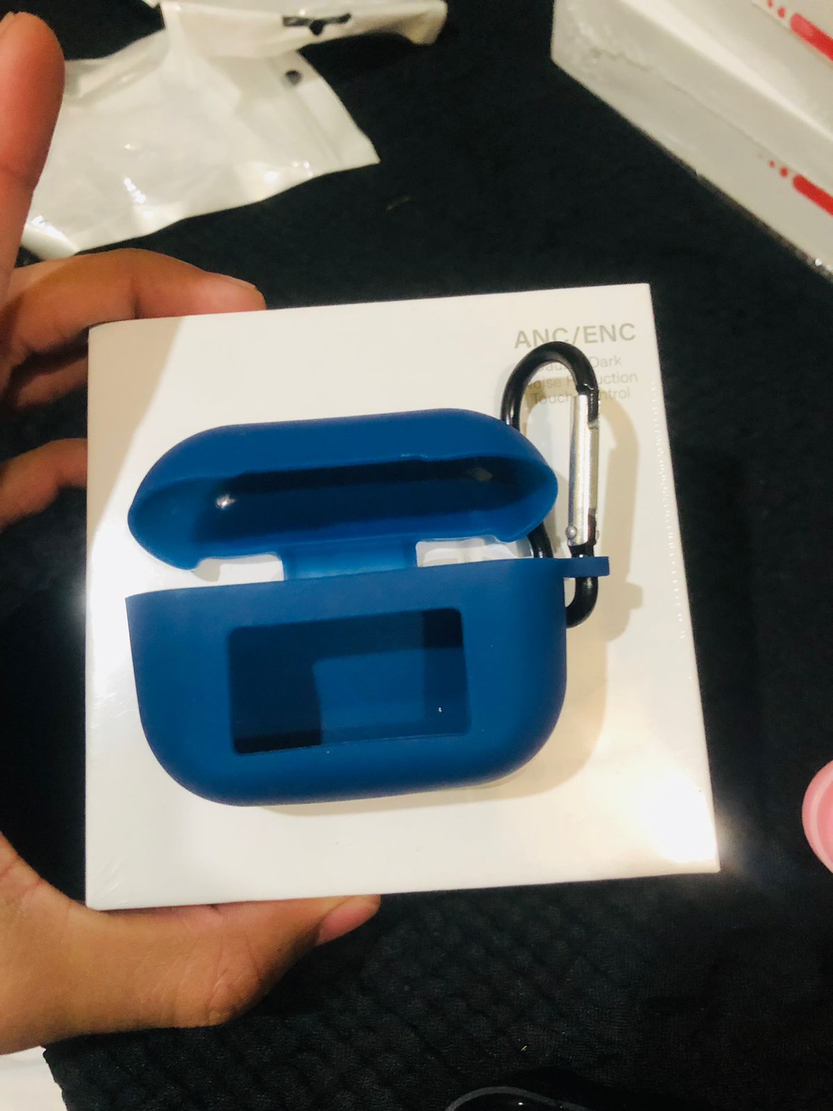 Picture of A9 Pro AirPods Silicone Case | High-Quality Protective Cover | Shockproof & Dustproof Earbud Case