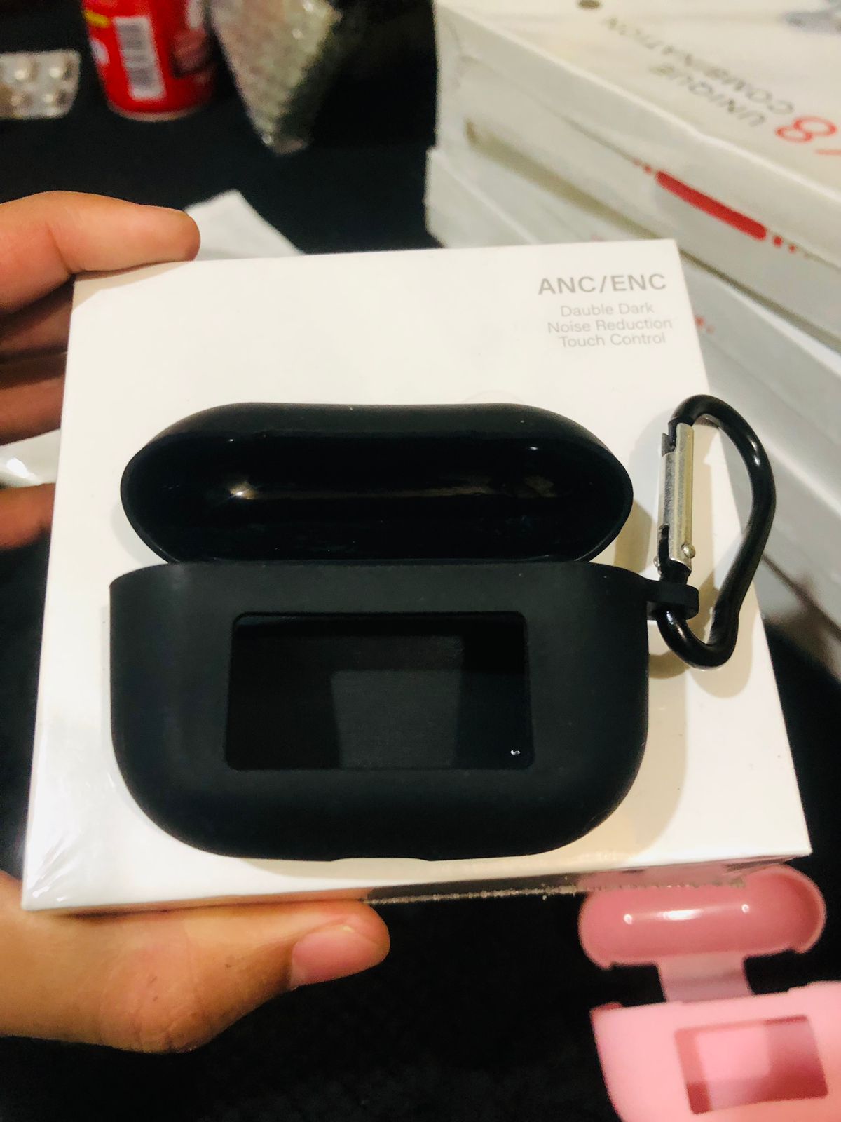 Picture of A9 Pro AirPods Silicone Case | High-Quality Protective Cover | Shockproof & Dustproof Earbud Case