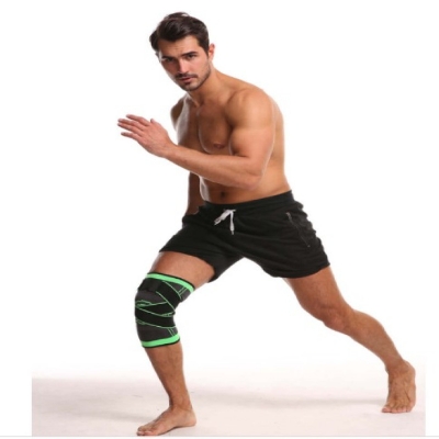 Picture of 1 pcs Knee Compression Sleeve With Patella Stabilizer Straps - Multicolor,Int: One size