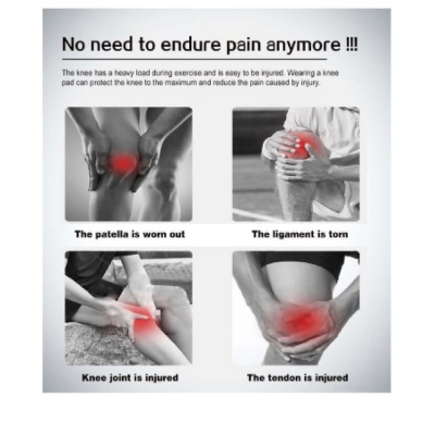 Picture of 1 pcs Knee Compression Sleeve With Patella Stabilizer Straps - Multicolor,Int: One size