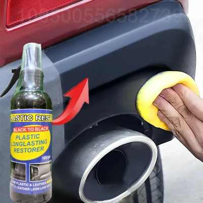 Picture of Car Exterior Plastic Restorer | Deep Clean + UV Protection + Gloss Finish | Shine & Repair
