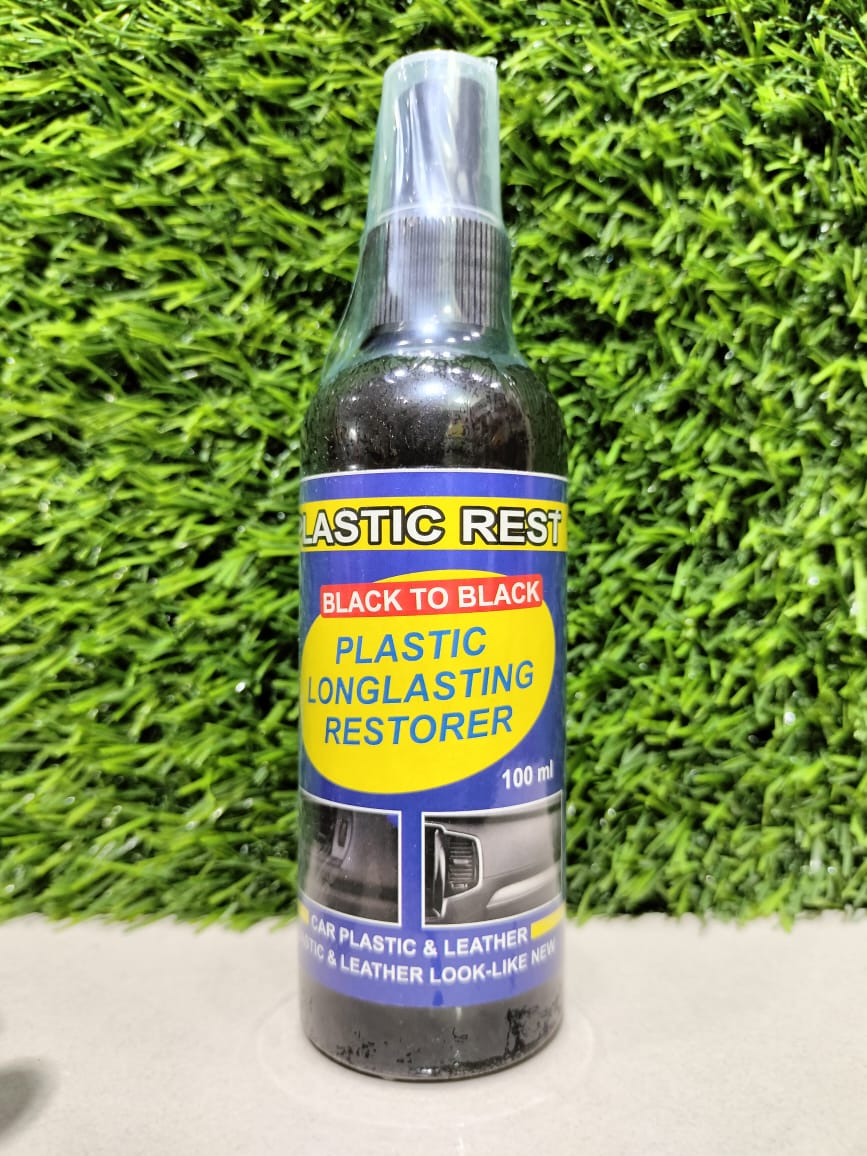 Picture of Car Exterior Plastic Restorer | Deep Clean + UV Protection + Gloss Finish | Shine & Repair