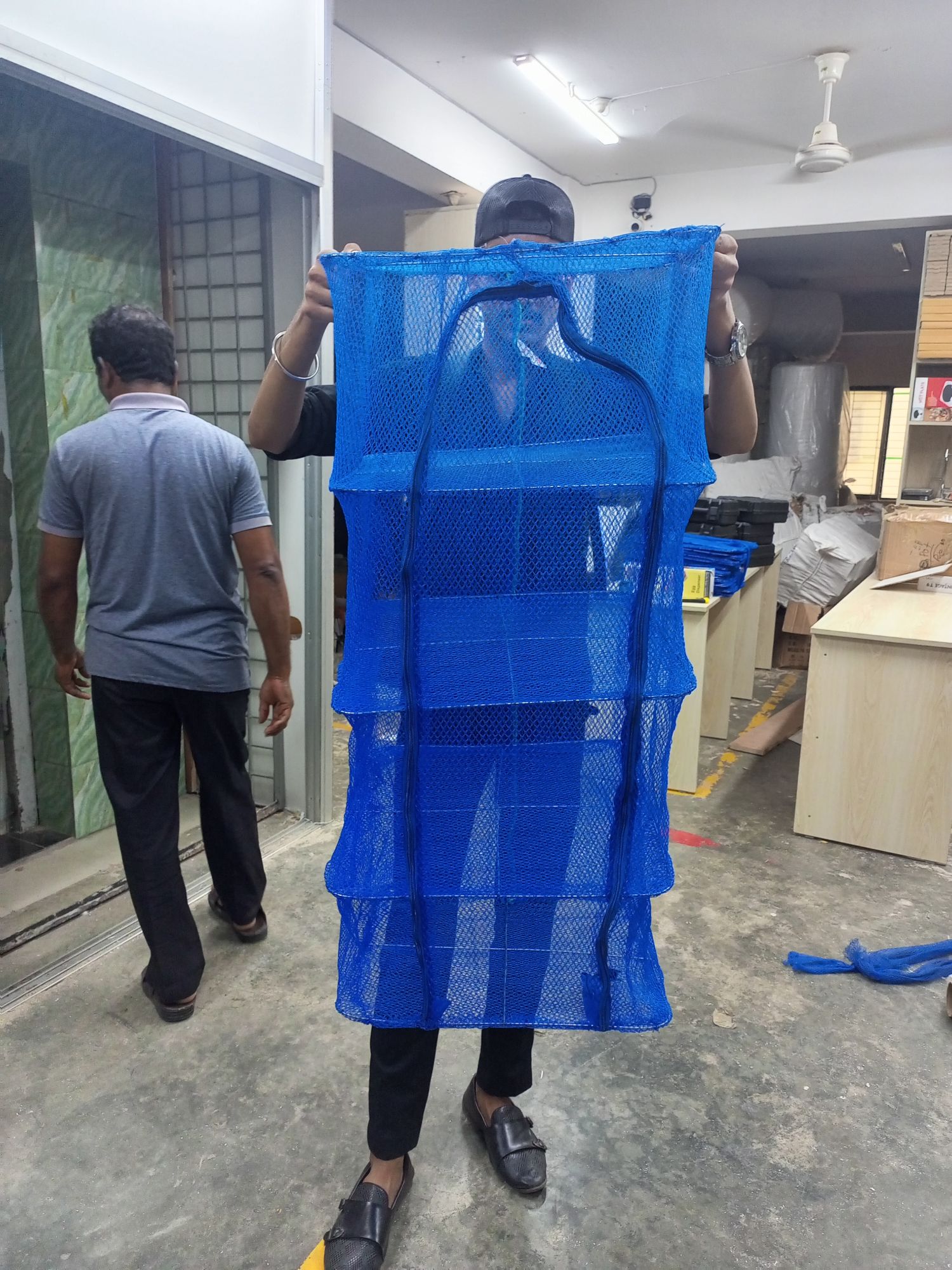 Picture of Foldable 4-Layer Multifunctional Food Drying Case | Medium Size 16x16 Inch | Kitchen Dehydrator & Snack Dryer