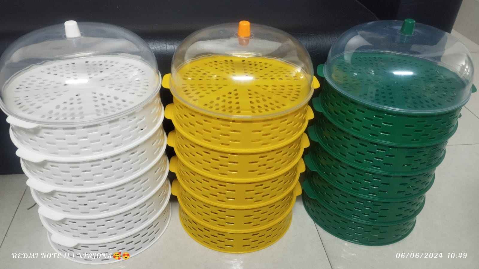 Picture of Hollow vegetable cover Dining Table Food Cover kitchen shelf 5 layer food dust cover anti-insect and anti-fly leftovers storage artifact