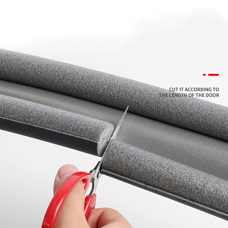 Picture of Windproof Door Seal Strip – Door Bottom Draught Stopper Guard | Soundproof, Dust-Proof, Double Protector Gap Blocker - Multicolor