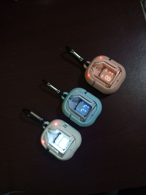 Picture of Ultrapods Pro True Wireless Earbuds With Display Transparent Design Bluetooth 5.3 Waterproof - Multicolor