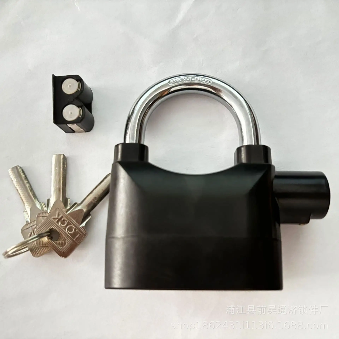 Picture of Alarm PadLock Home And Bike Users - Black