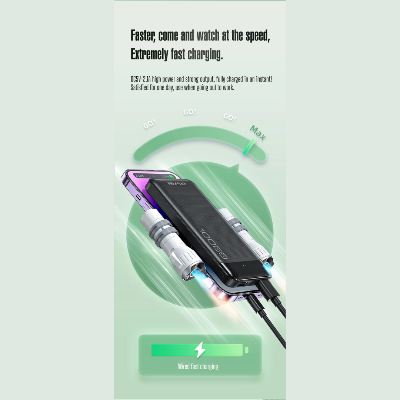 Picture of Awei P37K 10000mAh 2.1A Fast Charging Power Bank