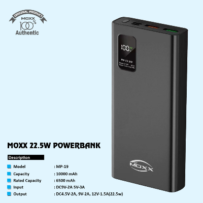 Picture of Moxx  Mp-19 10000 Mah 22.5w Fast Charging Powerbank