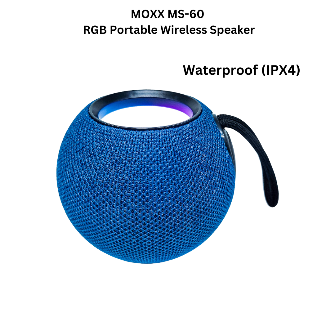Picture of Moxx Rgb Portable Wireless Speaker- Ms60