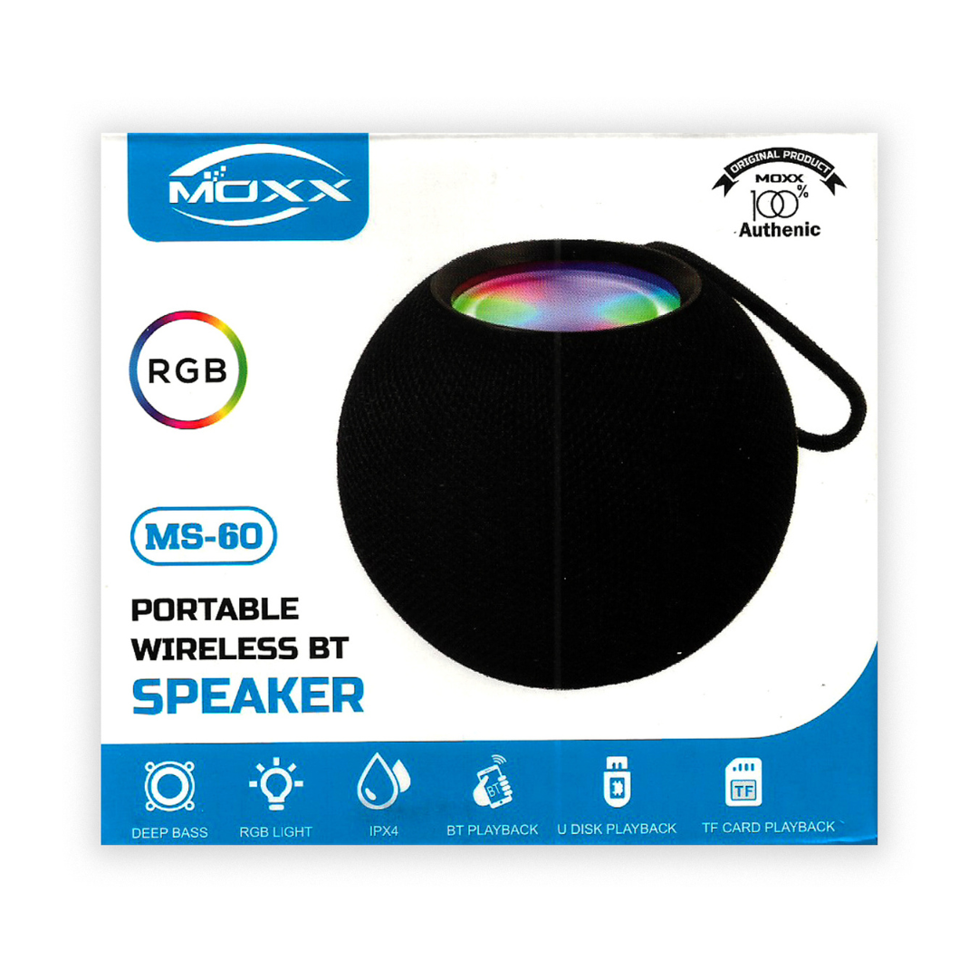 Picture of Moxx Rgb Portable Wireless Speaker- Ms60