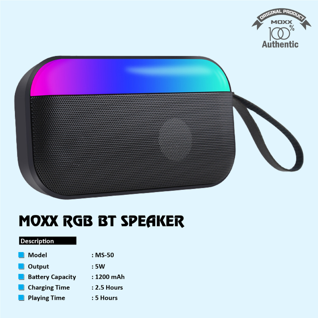 Picture of Moxx Ms-50 - Rgb Wireless Speaker
