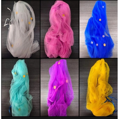 Picture of Backdrop Decor Net Curtains for Happy Birthday, Anniversary, Baby Shower, Bridal Shower