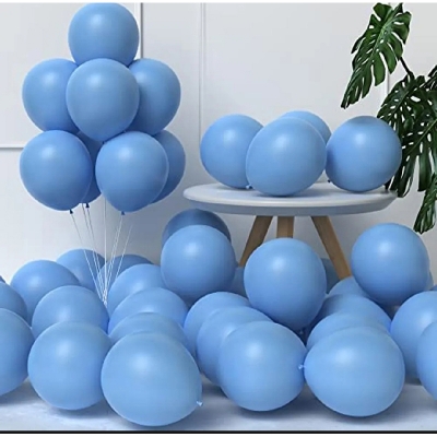 Picture of Light Blue Balloon - 15 Pieces