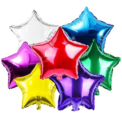 Picture of 18 inch Helium Heart Shaped Foil Balloons For Birthday, Anniversary, Baby Shower Wedding Valentine Decorations Love Balloons Party Decorations