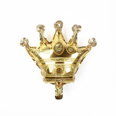 Picture of Mini Crown Balloons Gold Foil Crown Balloon for Birthday Wedding Party Baby Shower Decorations