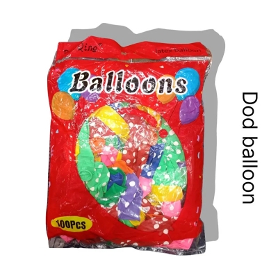 Picture of Dod Ballon 100pcs multi colour