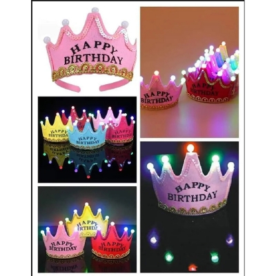 Picture of LED LIGHTING BIRTHDAY CROWN FOR BOTH GIRL AND BOY