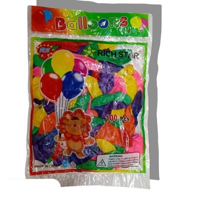 Picture of Metal multi (M) size balloon 100pcs