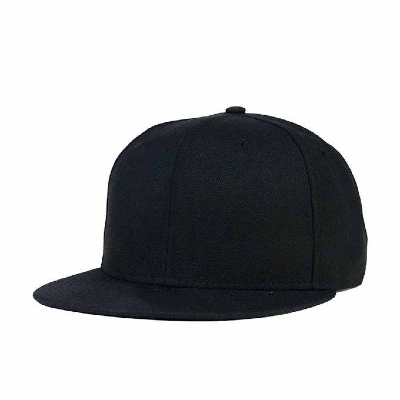 Picture of Black Denim Dj Cap For Men