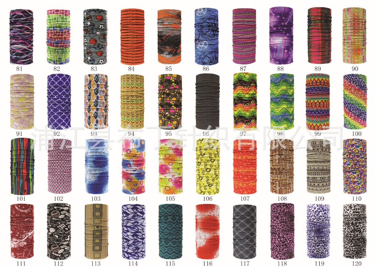 Picture of 2  Pcs Half Face Handkerchief (Multicolored)