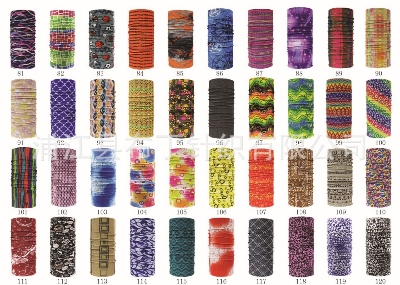 Picture of 2  Pcs Half Face Handkerchief (Multicolored)